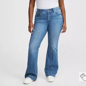Torrid Bombshell High Rise Flare Jean